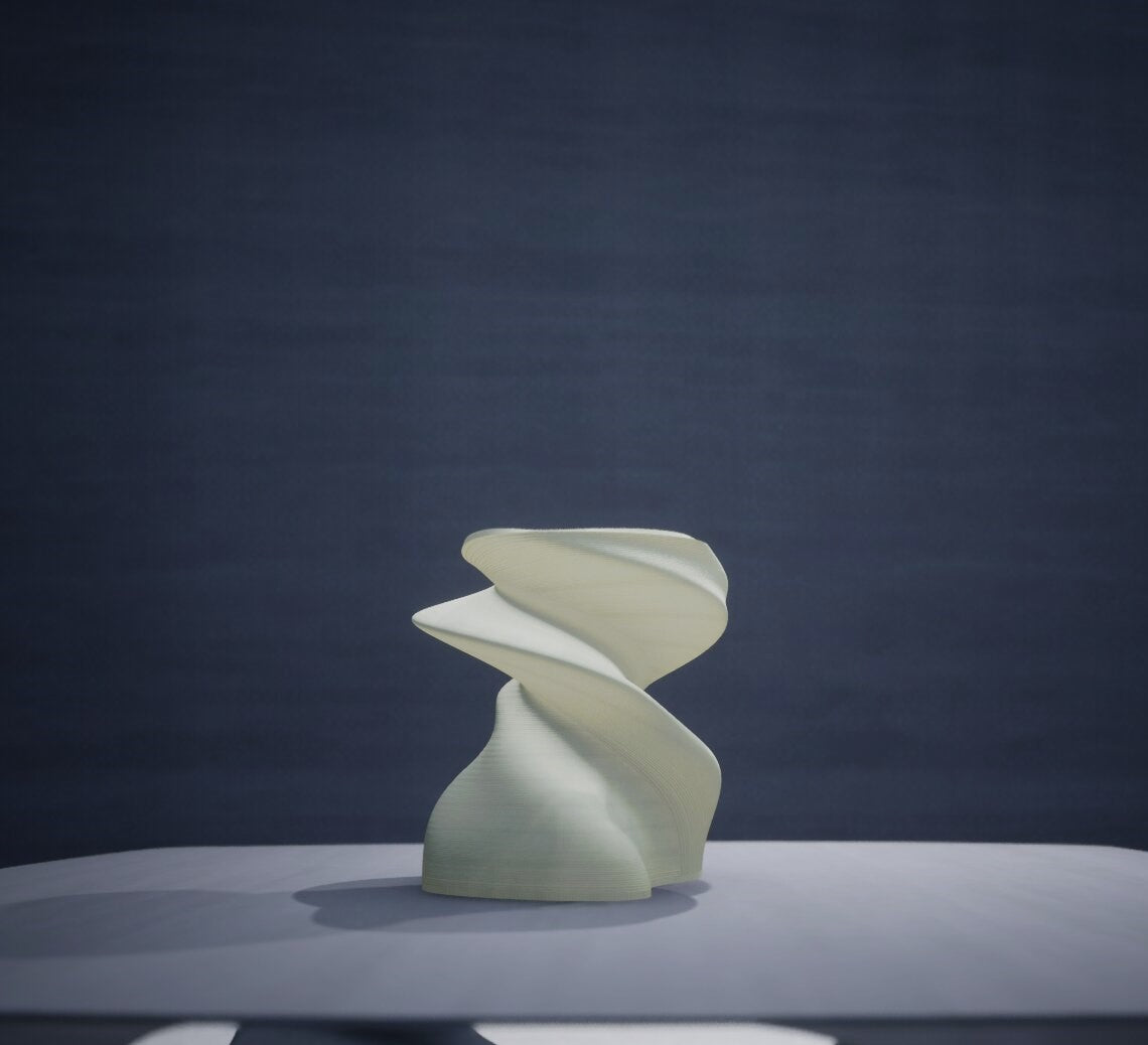 Twisted Contour Vase