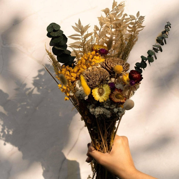 Timeless Petal dried flower bouquet for home decor and aesthetic vase styling by ArteCasa