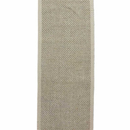 Panama Beige & White Sisal 2.6x7.5 feet Runner Rug - I MEAN DESIGN