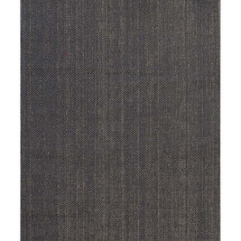 Black Panama Black natural Jute 5x8 feet Rectangle Rug - I MEAN DESIGN