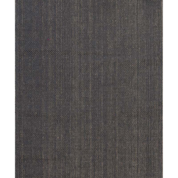 Black Panama Black natural Jute 5x8 feet Rectangle Rug - I MEAN DESIGN