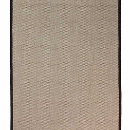 Panama Brown Blended white Sisal 6x9 feet Rectangle Rug - I MEAN DESIGN