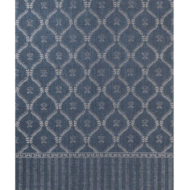 Zarnishan Indigo Blue Sisal 6x9 feet Rectangle Rug - I MEAN DESIGN