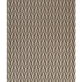 Hexalink Black natural Jute 6x9 feet Rectangle Rug - I MEAN DESIGN