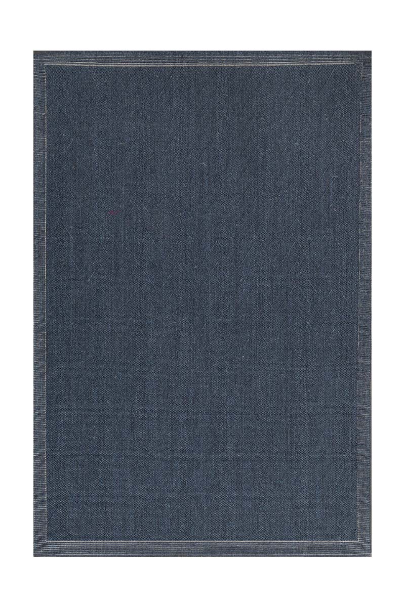 Indigo Noir Blue Sisal 8x10 feet Rectangle Rug