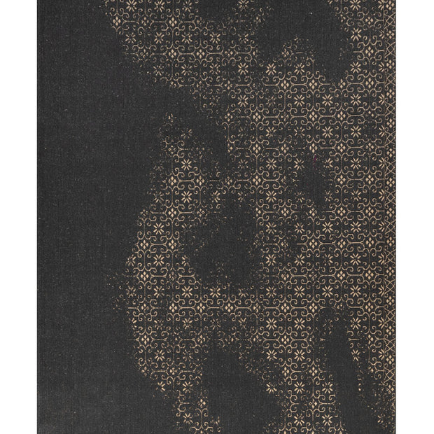 Twilight Black natural Jute 6x9 feet Rectangle Rug - I MEAN DESIGN