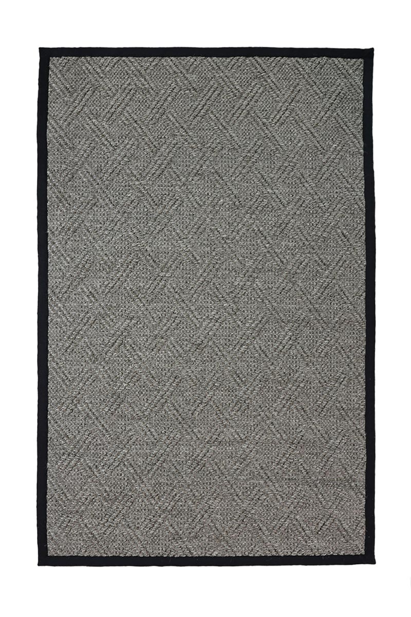 Diamond Grey Sisal 6x9 feet Rectangle Rug - I MEAN DESIGN
