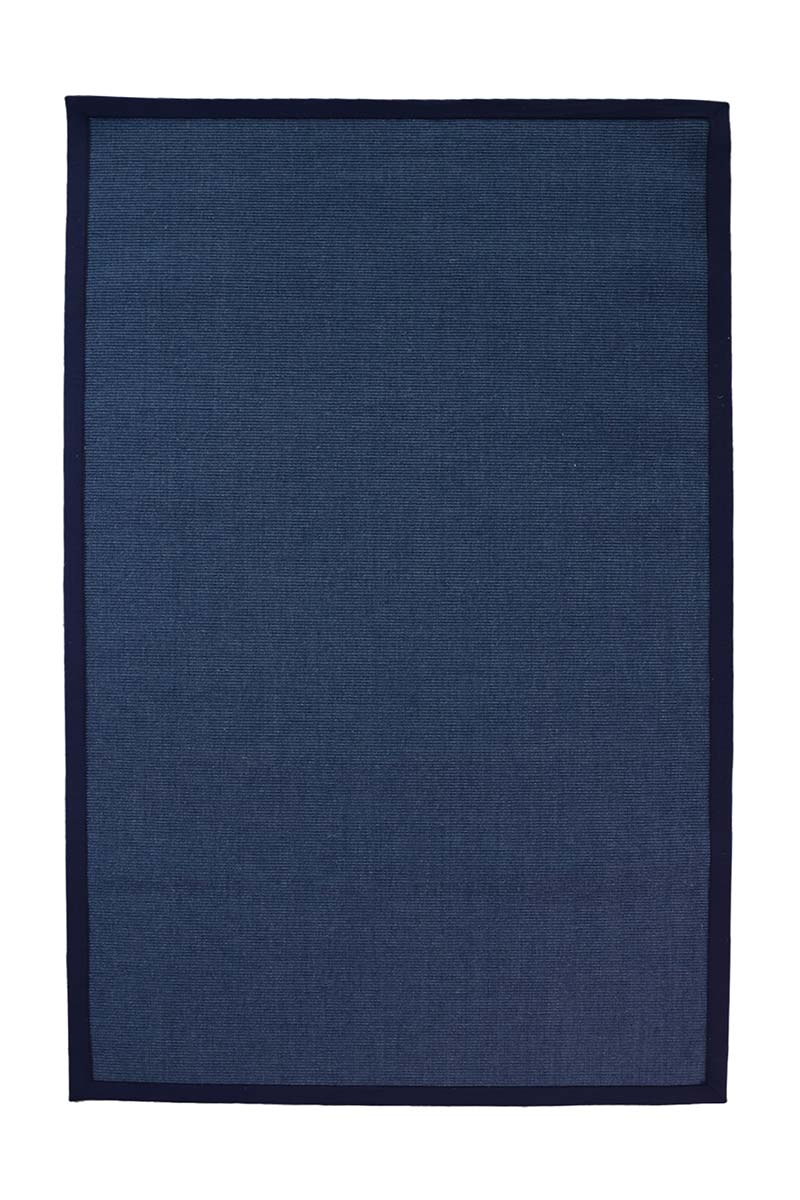 Sisal Boucle Blue Sisal 5x8 feet Rectangle Rug