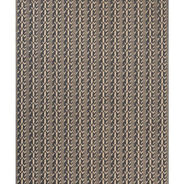 Zig Zag Echo Black natural Jute 5x8 feet Rectangle Rug - I MEAN DESIGN