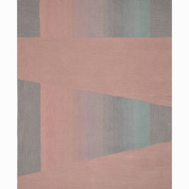 Beam Multicolour Wool 4x6 feet Rectangle Rug