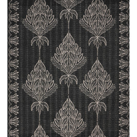 Tarkashi Black & Silver Sisal 6x9 feet Rectangle Rug - I MEAN DESIGN