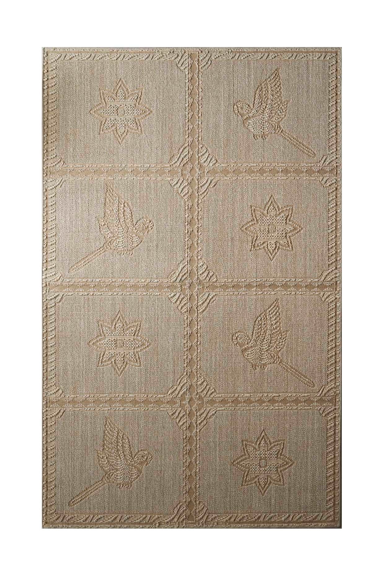 Kilikkoodu Beige Sisal 6x9 feet Rectangle Rug - I MEAN DESIGN