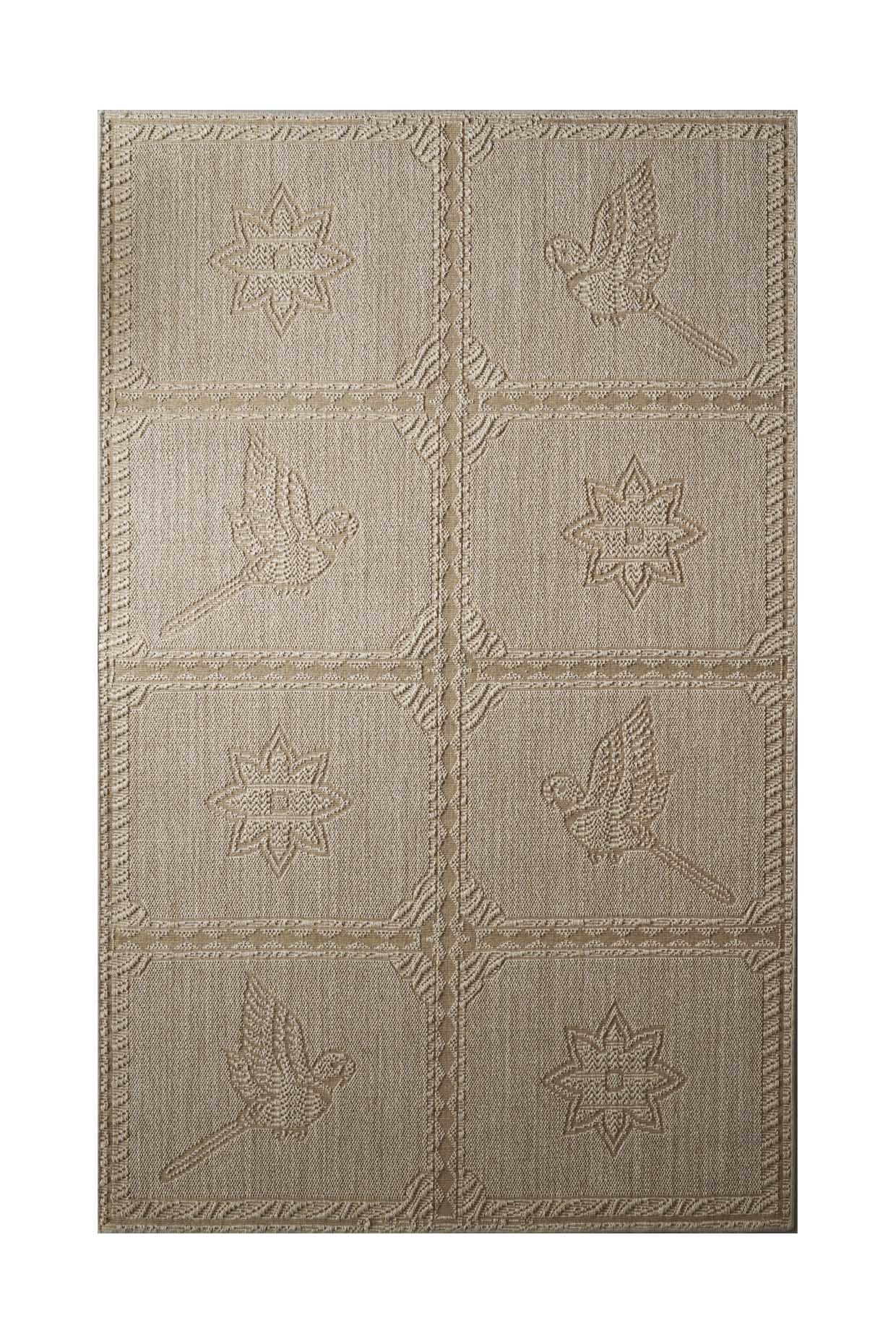 Kilikkoodu Beige Sisal 6x9 feet Rectangle Rug - I MEAN DESIGN