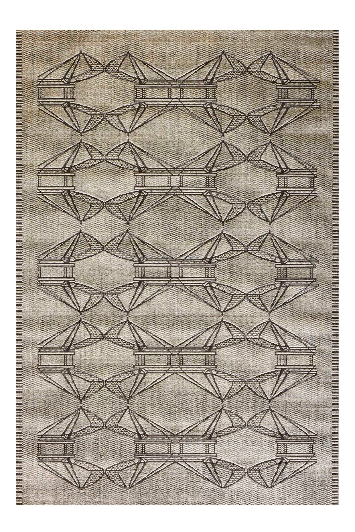 Cheenavala Beige Sisal 6x9 feet Rectangle Rug - I MEAN DESIGN