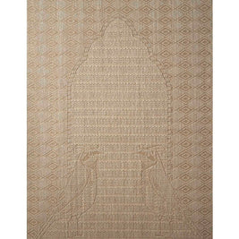 Kaavalkar Beige Sisal 6x9 feet Rectangle Rug - I MEAN DESIGN