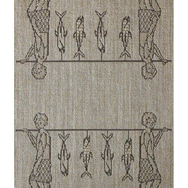 Chakara Beige Sisal 4x6 feet Rectangle Rug - I MEAN DESIGN
