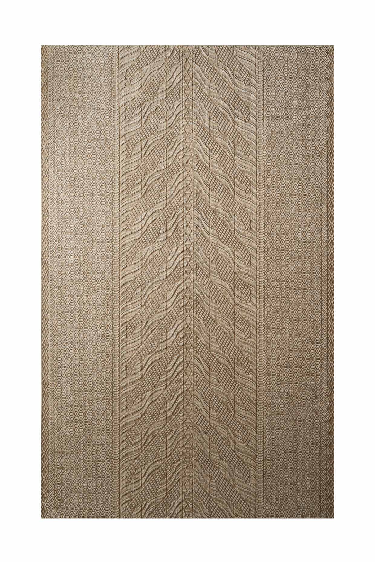 Utharam Beige Sisal 6x9 feet Rectangle Rug - I MEAN DESIGN