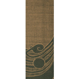 Nettipattam Green & Gold Sisal 2x6 feet Runner Rug - I MEAN DESIGN