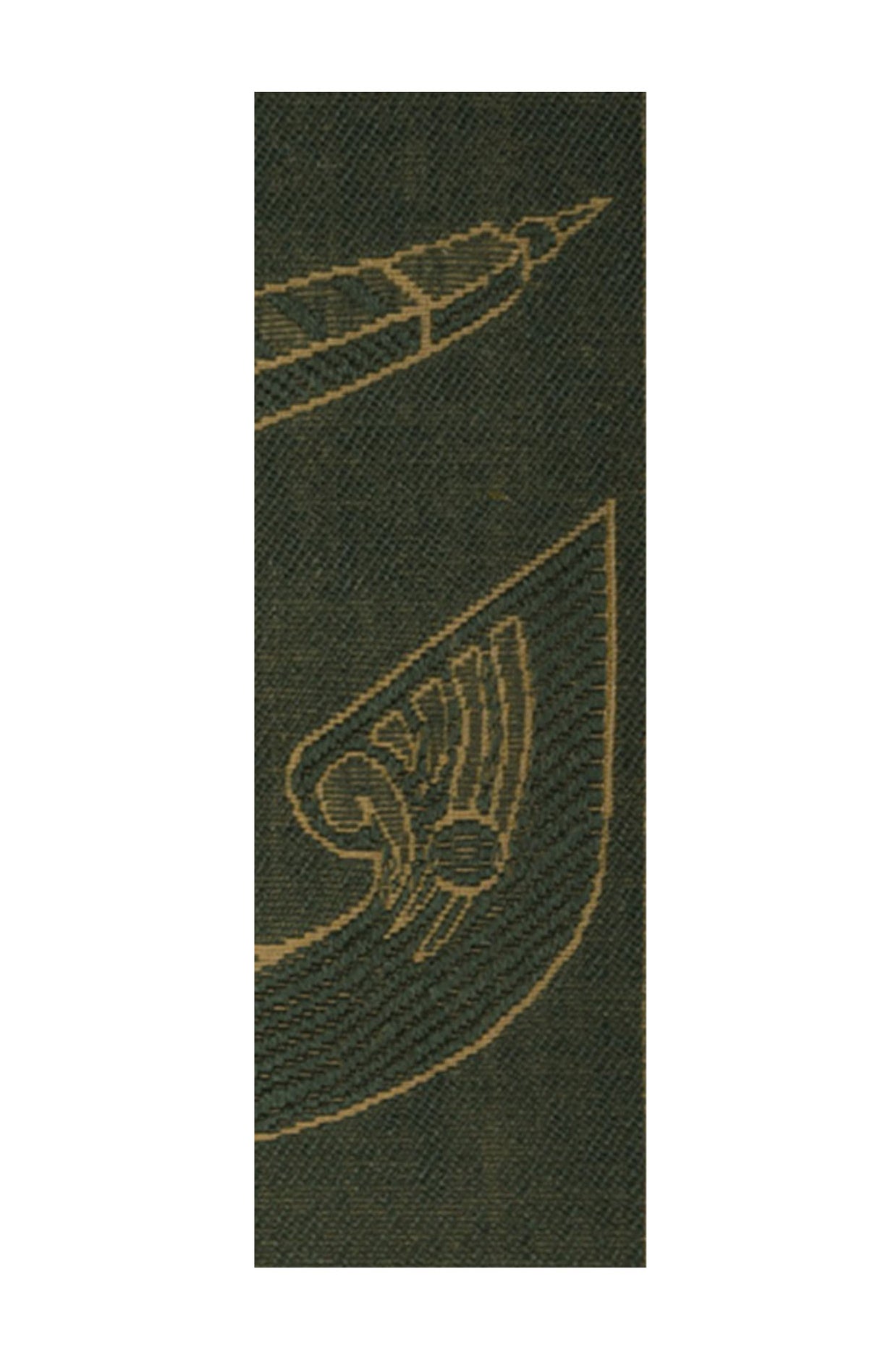 Kaliyodam Green & Gold Sisal 1x7.7 feet Runner Rug - I MEAN DESIGN