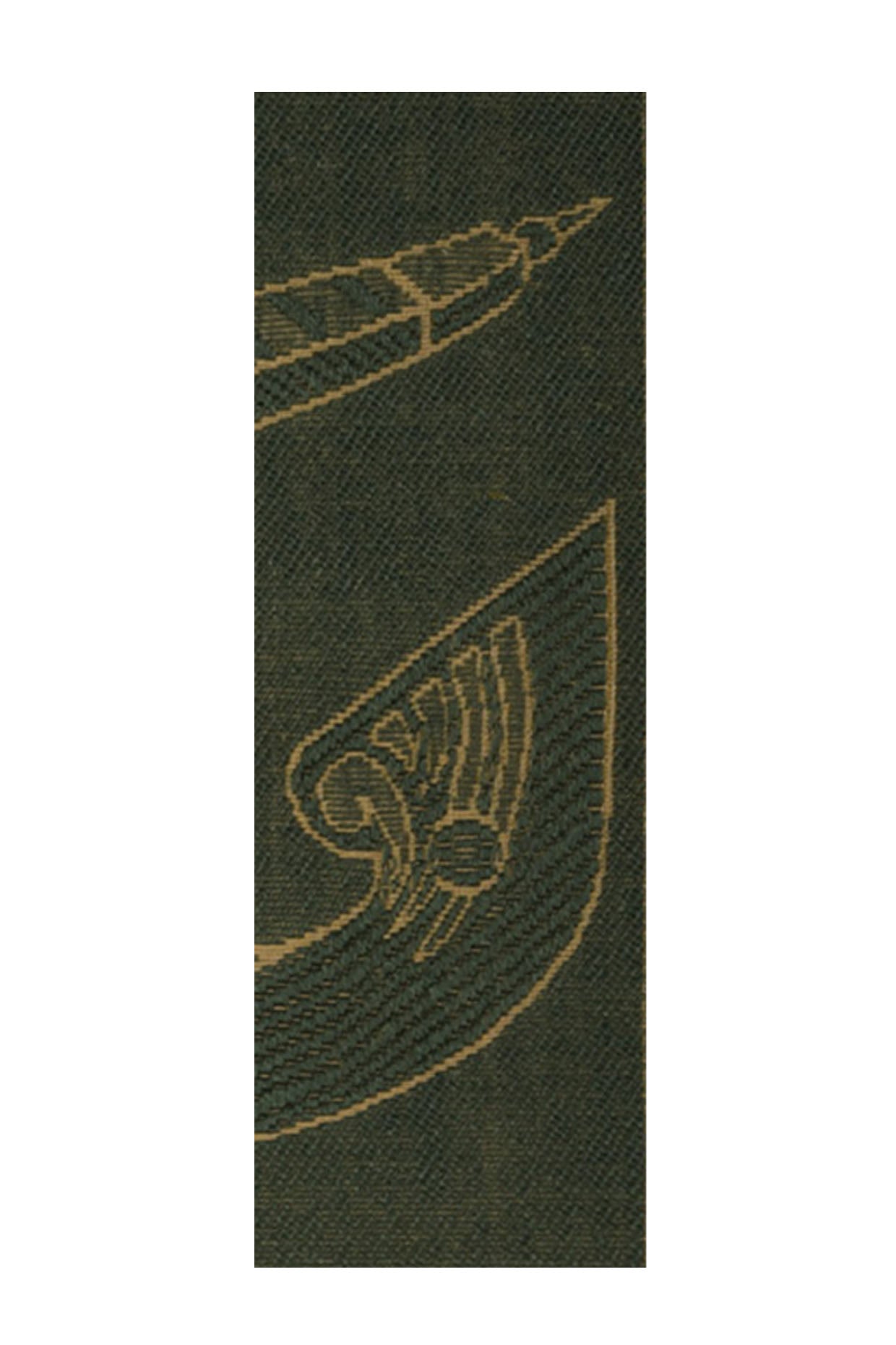 Kaliyodam Green & Gold Sisal 1x7.7 feet Runner Rug - I MEAN DESIGN