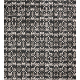 Mehtabi Black & Silver Sisal 6x9 feet Rectangle Rug - I MEAN DESIGN