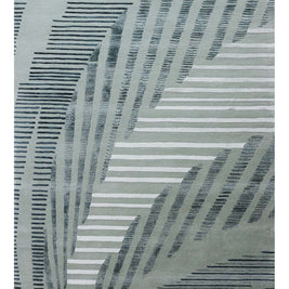 Skew Multicolour Wool Viscose 6x9 feet Rectangle Rug - I MEAN DESIGN