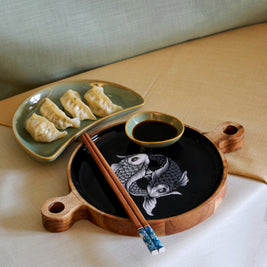 Twin Koi Platter