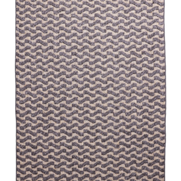 Heavy Wool Weaves Blended grey Sisal 5x8 feet Rectangle Rug - I MEAN DESIGN