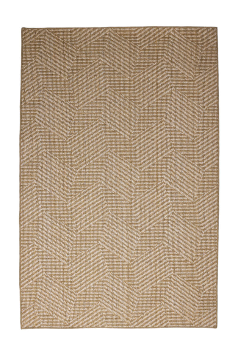 Heavy Sisal Jacquard Blended white Sisal 5x8 feet Rectangle Rug - I MEAN DESIGN