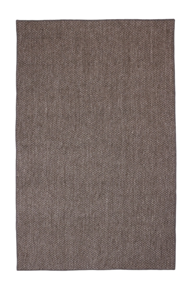 Medium Sisal Jacquard Charcoal Grey Sisal 5x8 feet Rectangle Rug - I MEAN DESIGN
