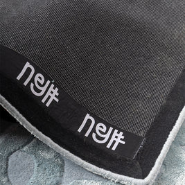 Interlock Light Blue Wool Bamboo Silk 5x8 feet Rectangle Rug - I MEAN DESIGN