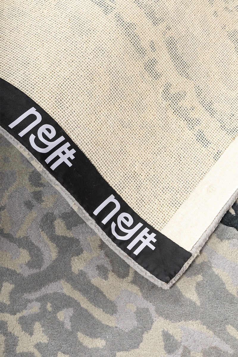 Resonance Grey NZ Wool 5x8 feet Rectangle Rug - I MEAN DESIGN