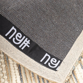 Tribal Natural Grey Wool 5x8 feet Rectangle Rug