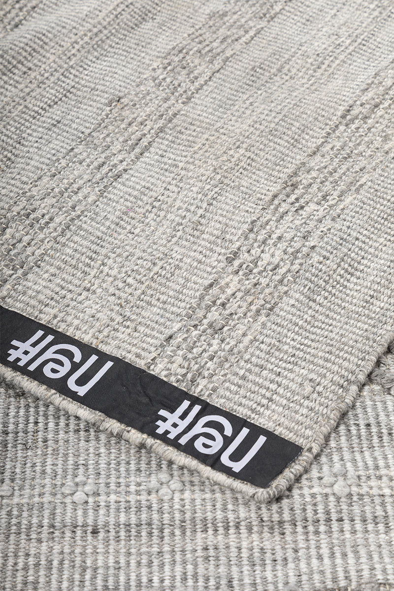 Grey Melanche Natural Grey Pet 9x12.5 feet Rectangle Rug