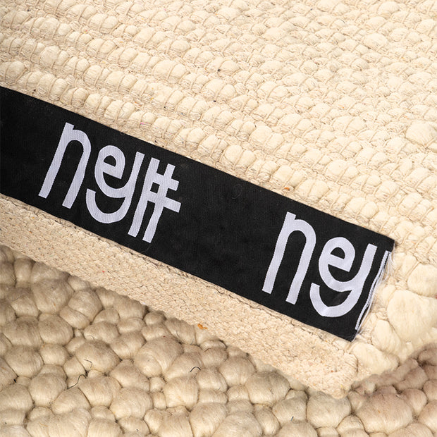 Pebble Mono Natural Pet 5x8 feet Rectangle Rug