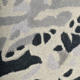 Resonance Grey NZ Wool 5x8 feet Rectangle Rug - I MEAN DESIGN