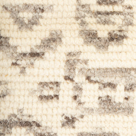 Sept Natural Grey Wool 5.5x8 feet Rectangle Rug