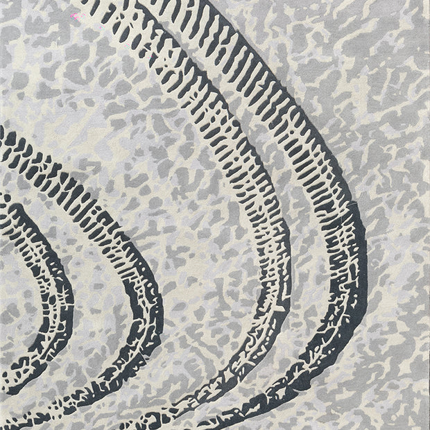 Resonance Grey NZ Wool 5x8 feet Rectangle Rug - I MEAN DESIGN