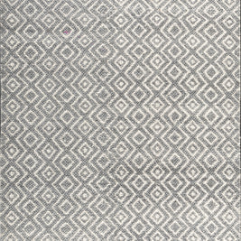 Kairo Natural Grey Wool 5x8 feet Rectangle Rug