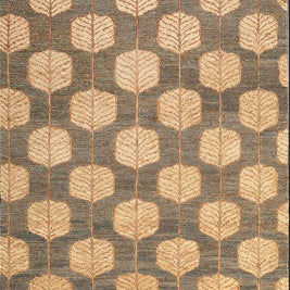 Zarva Green Natural Jute 6.5x10 feet Rectangle Rug