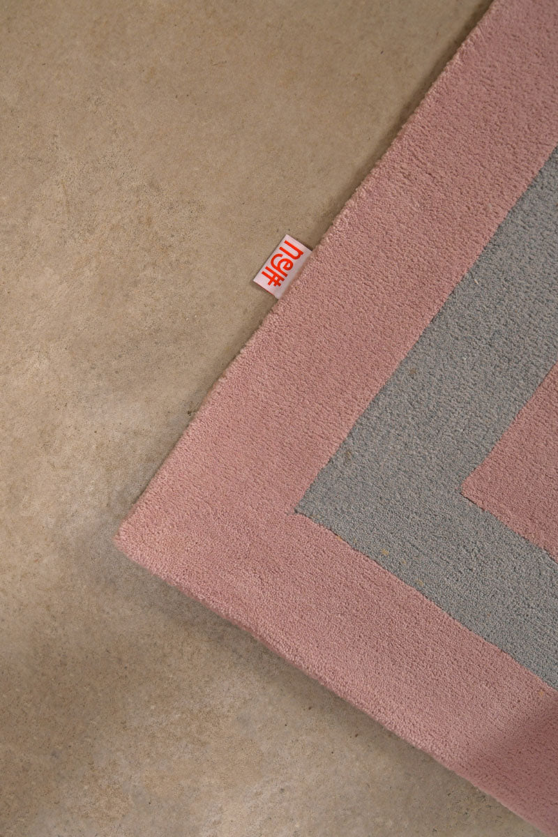 Horizon Multicolour Wool 4x6 feet Rectangle Rug - I MEAN DESIGN