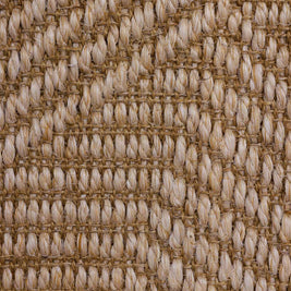 Heavy Sisal Jacquard Blended white Sisal 5x8 feet Rectangle Rug - I MEAN DESIGN