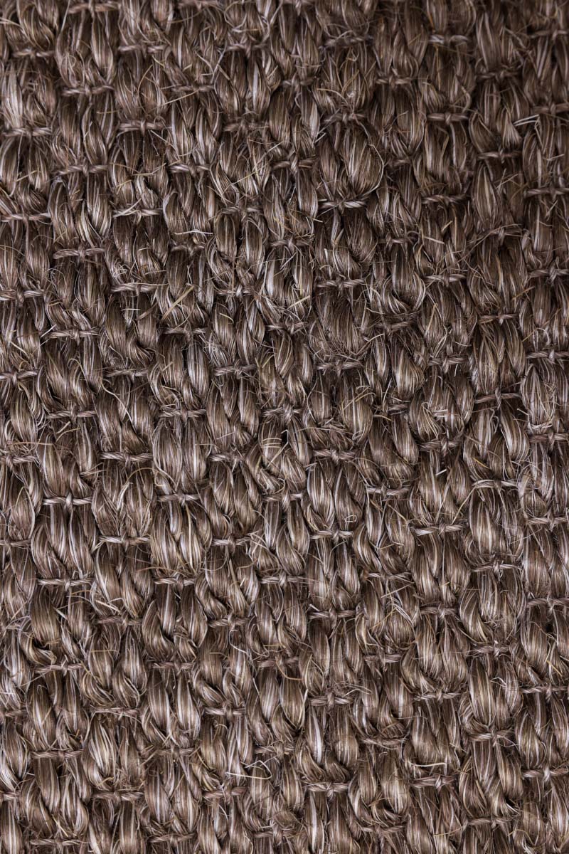 Medium Sisal Jacquard Charcoal Grey Sisal 5x8 feet Rectangle Rug - I MEAN DESIGN