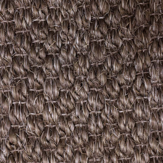 Medium Sisal Jacquard Charcoal Grey Sisal 5x8 feet Rectangle Rug - I MEAN DESIGN