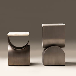 Axial End Tables- Set of 2