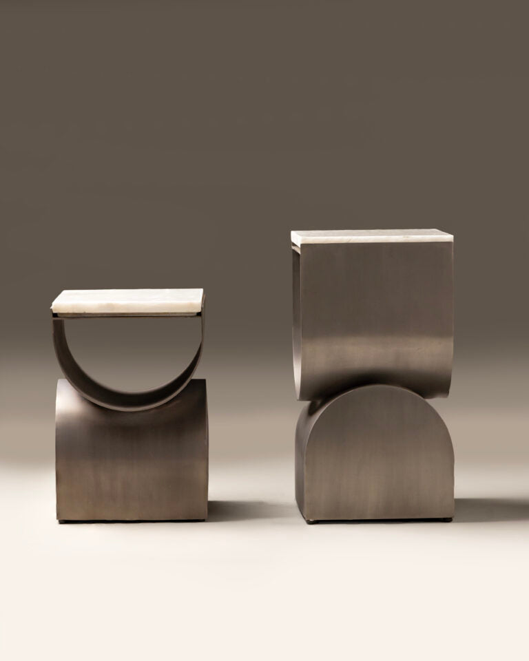 Axial End Tables- Set of 2