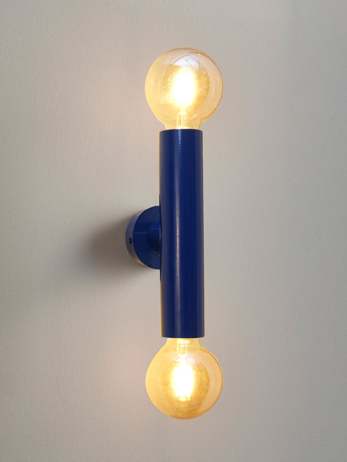 Vibrant Blue Wall Fixture: Illuminate Your Space with Style and Sophistication