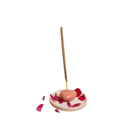 heartglow agarbati stand heart shaped ceramic incense holder