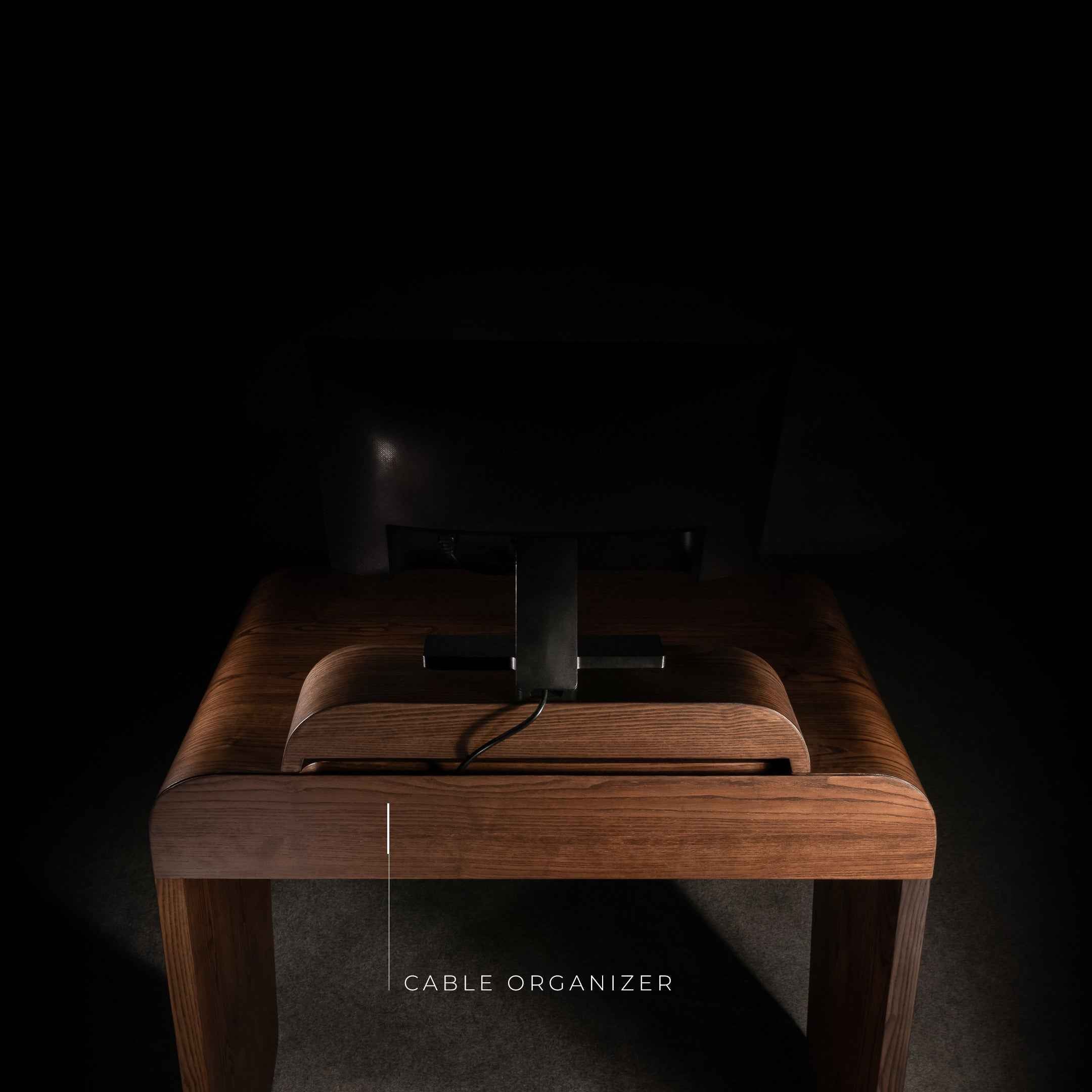 Clutch Work Table with a Monitor Stand