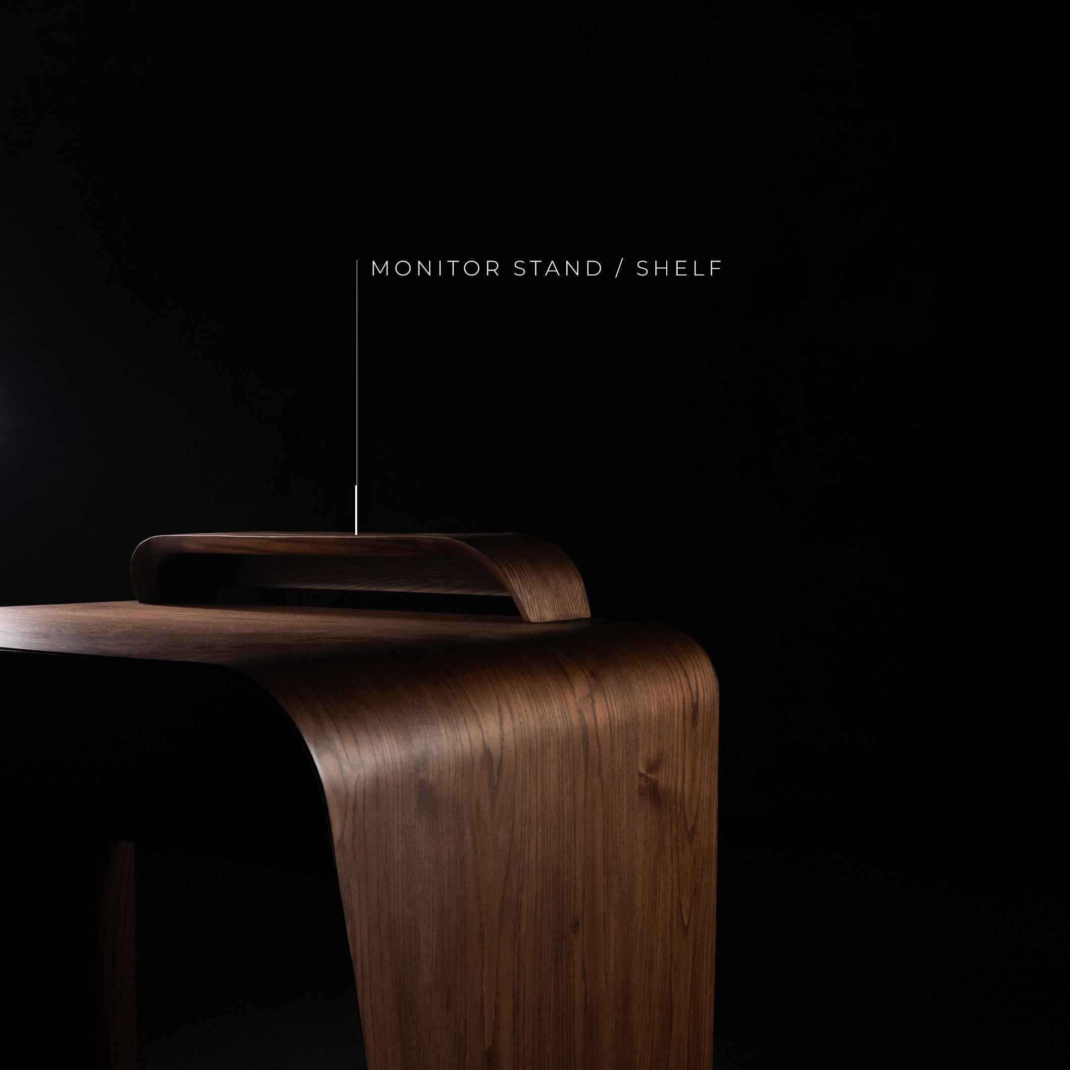 Clutch Work Table with a Monitor Stand